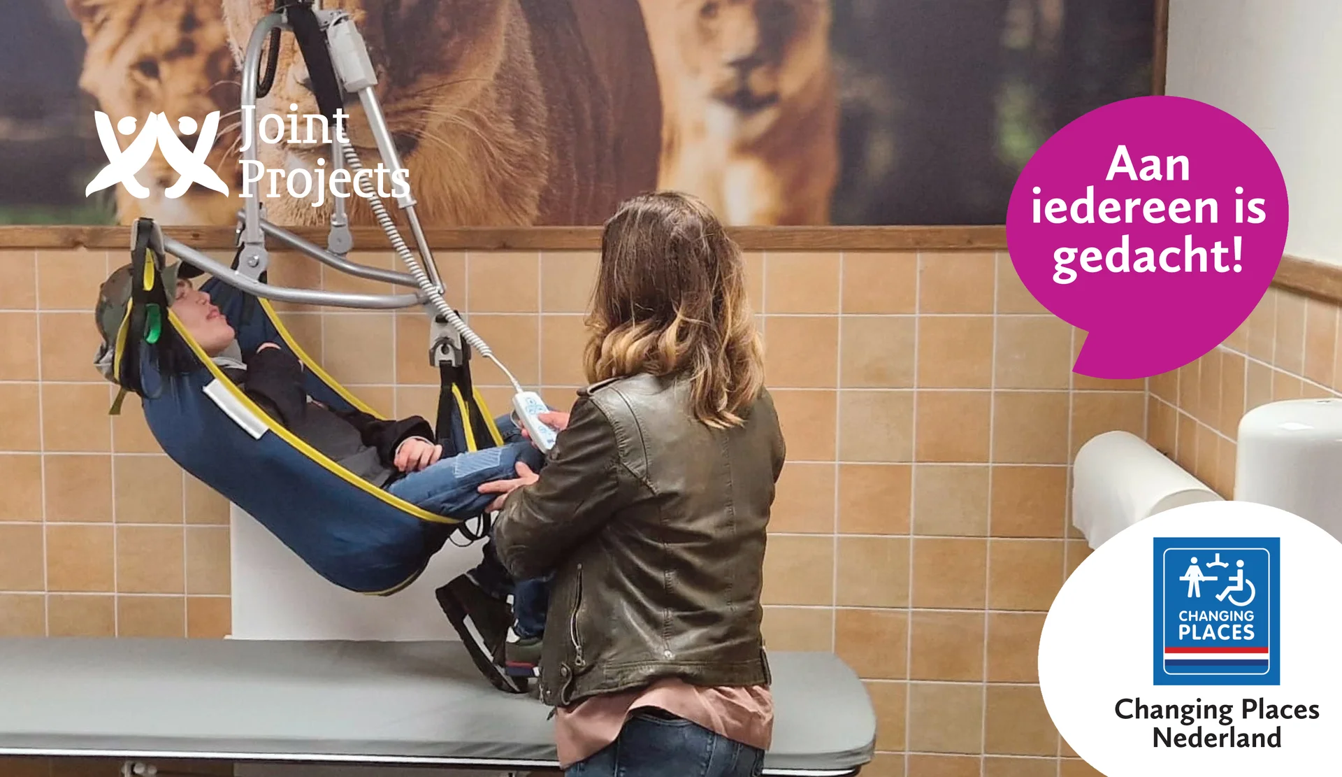 Eerste mobiele Changing Places Unit van Nederland debuteert in Breda